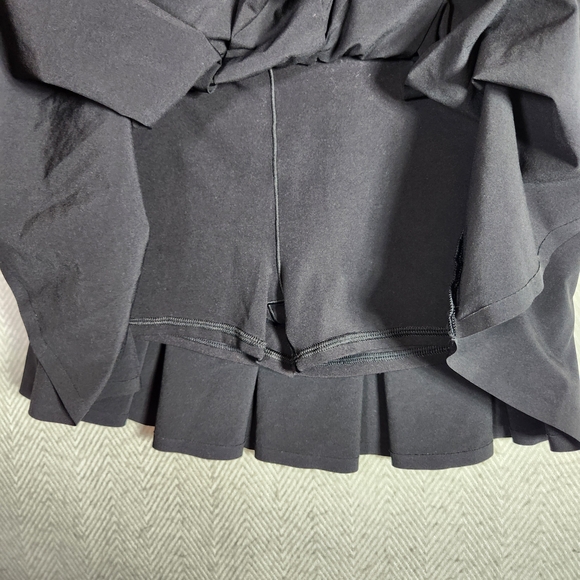 Rue21 Tops XS Black Mini Skirt With Shorts Under And Belt - Picture 9 of 16